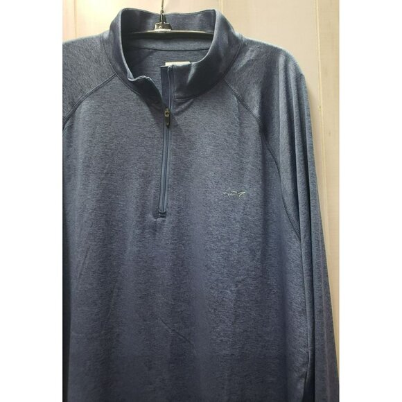 Greg Norman 1/4 Zip Pullover Shirt, Men's XL, Blue, Long Sleeve, Worn Once - Picture 2 of 7